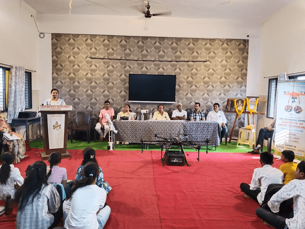 Drone Dynamics Workshop — Nana Mundada School (Malegaon)